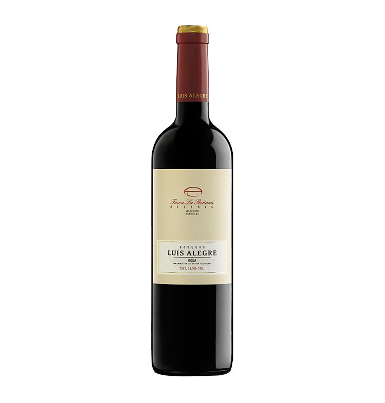 Bouteille de Vin rouge espagnol Finca la Reñana 2012 de bodegas Luis Alegre - AOC Rioja