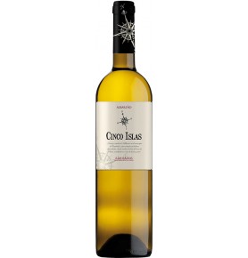Bouteille de vin blanc Cinco Islas 2017, appellation Rias Baixas de Bodegas Chaves