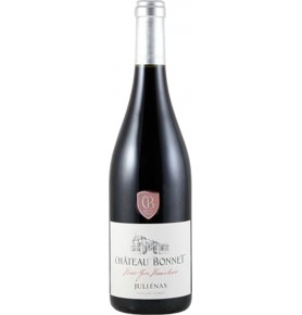 Bouteille de vin rouge Juliénas 2016 du Château Bonnet