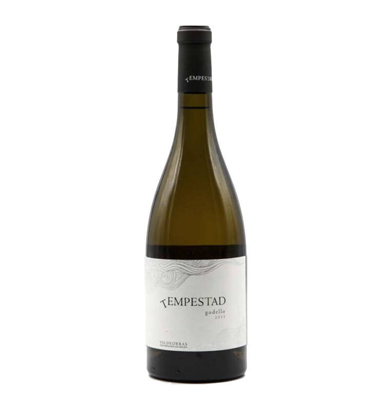Bouteille de vin blanc Tempestad 2015 de Bodegas Abanico
